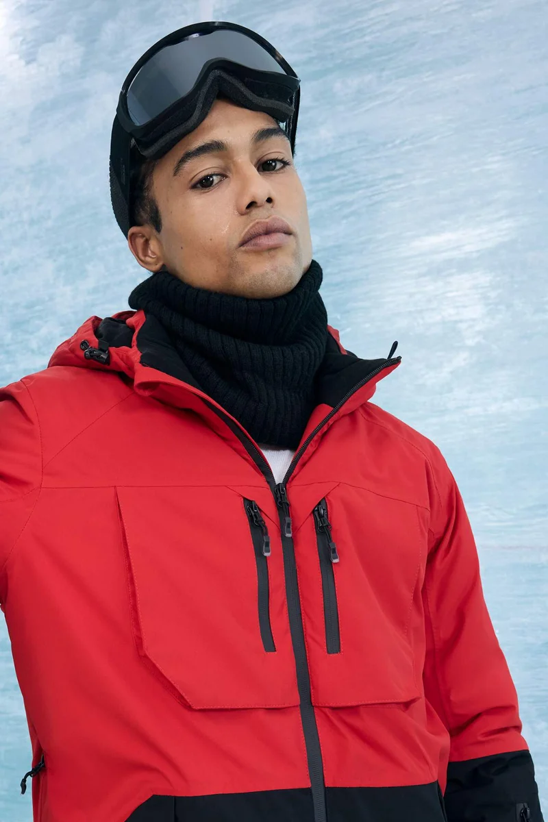 ديفاكتو Man Lined Neck Scarf
