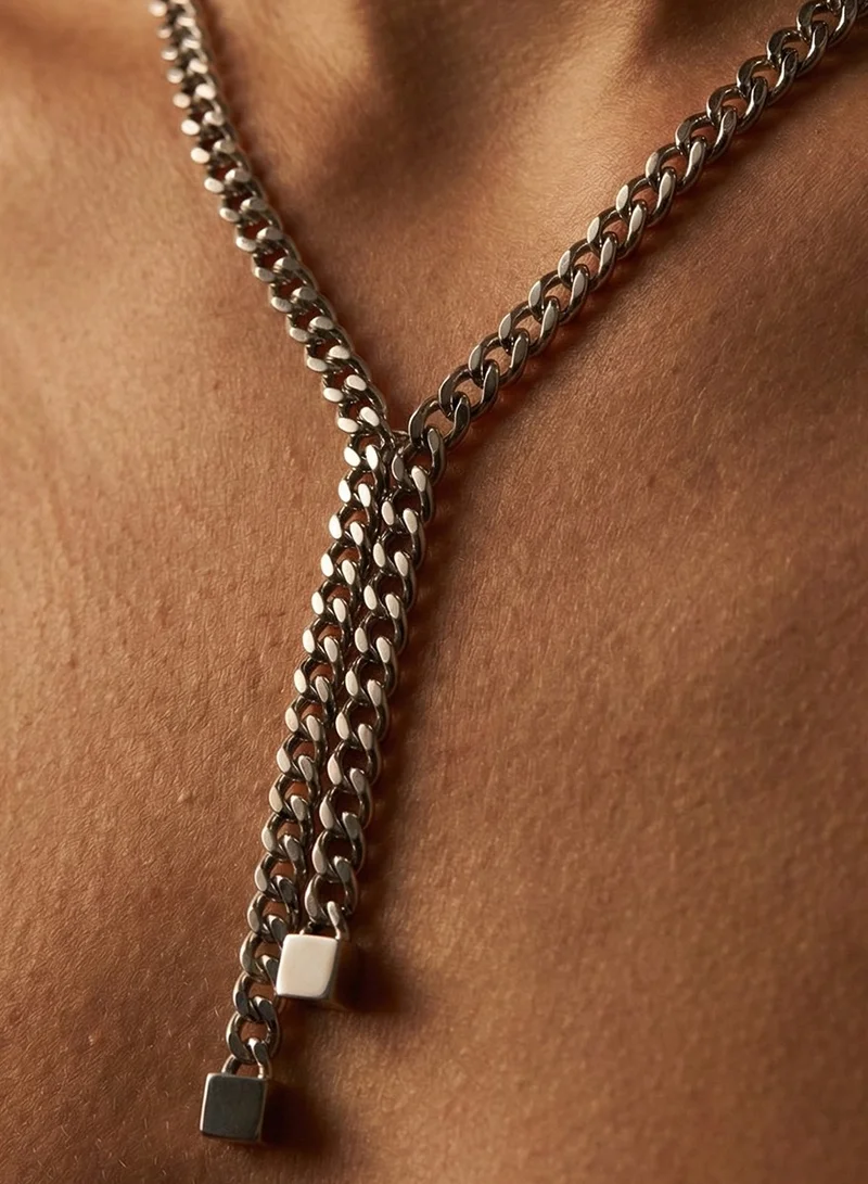 ليو جو قلادة ليو جو كوزمو فضية