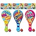 JaRu Kool N Fun Plastic Paddle Ball w String Attached 3 Paddles by JARU Classic Retro Toys for Kids Adults Boy Girl Indoor Game and Outdoor Set Toys Party Favors Birthday Easter Prizes 19943 - Image 3