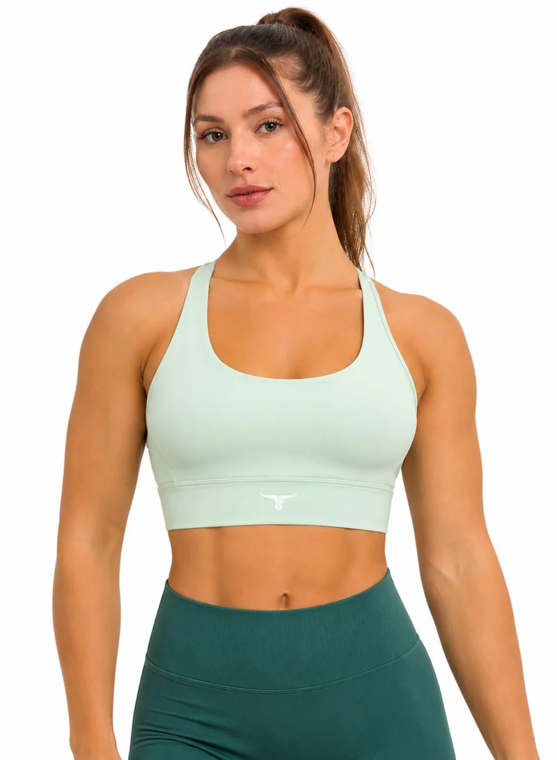 Thugfit StrikeZone Spaghetti Sports Bra - Mint Green