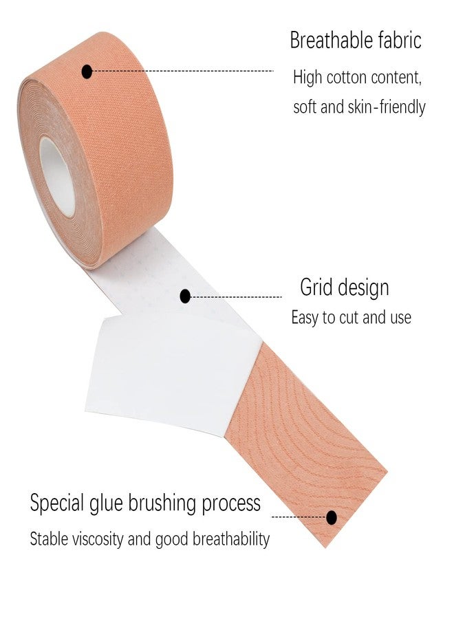 Jolbndcv 2 Rolls Face Tape Facial Myofascial Lift Tape Anti Wrinkle Patches Face Toning Belts Freeze Stickers Neck Lift Tape for Firming And Tightening Skin（2.5cm*5m&3.8cm*5m） - Image 5