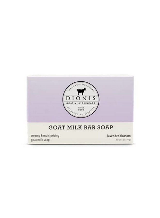 Dionis Goat Milk Skincare Lavender Blossom Scented Bar Soap (6 Oz) Made In The Usa Crueltyfree And Parabenfree - Image 2