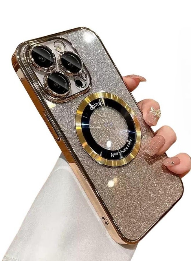 HY iPhone 15 Pro Max Magsafe Case【N52 Stronger Magnets】6.7 Inch Slim Thin Magnetic Case Yellowing-Resistant Anti-Drop Shock Absorption Anti-Scratch and Hard Back Crystal Case Cell Phone Case  - Image 1