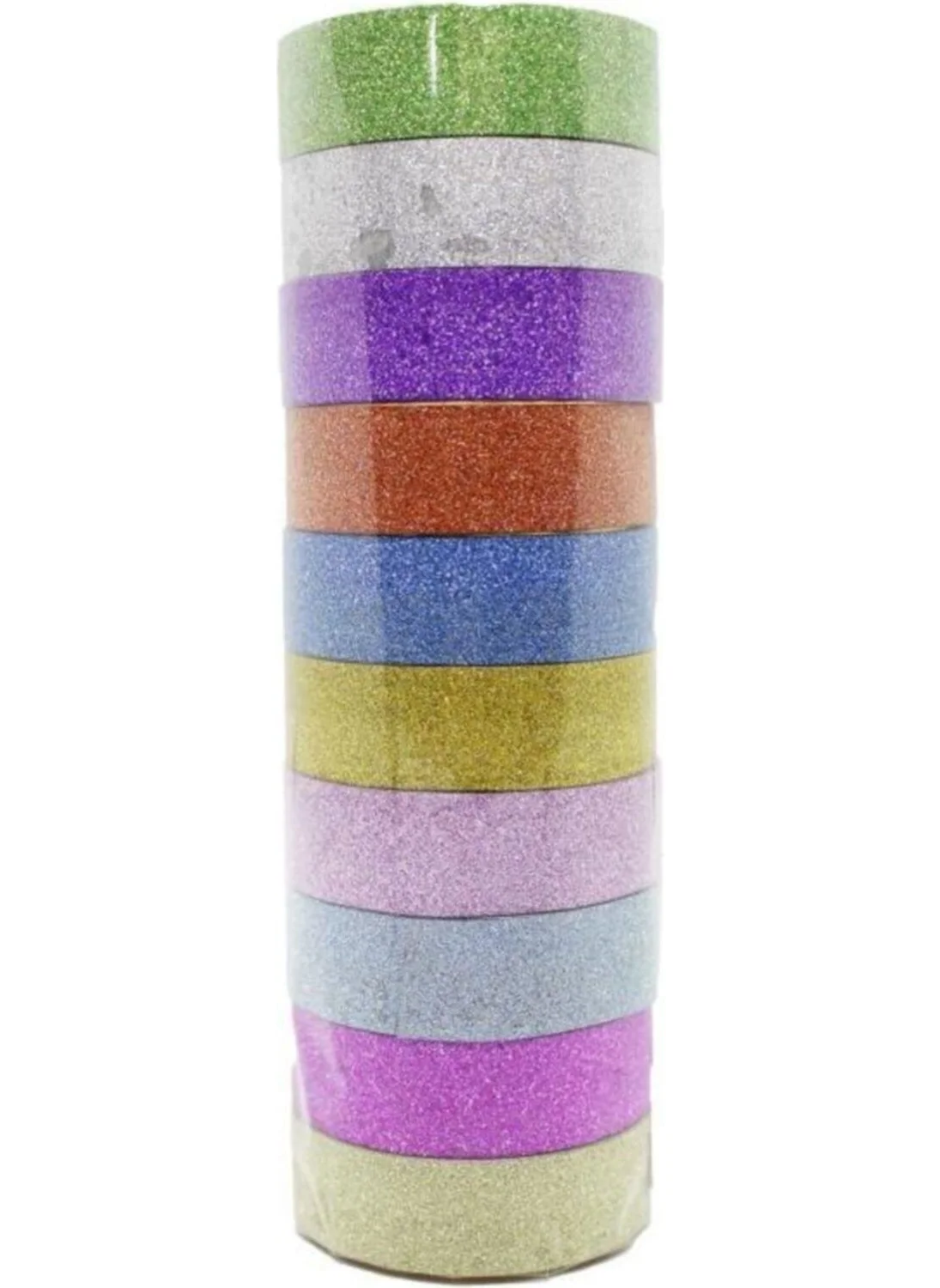 بوبو 8231 Glitter Tape 10 Colors 10 Pack Deba