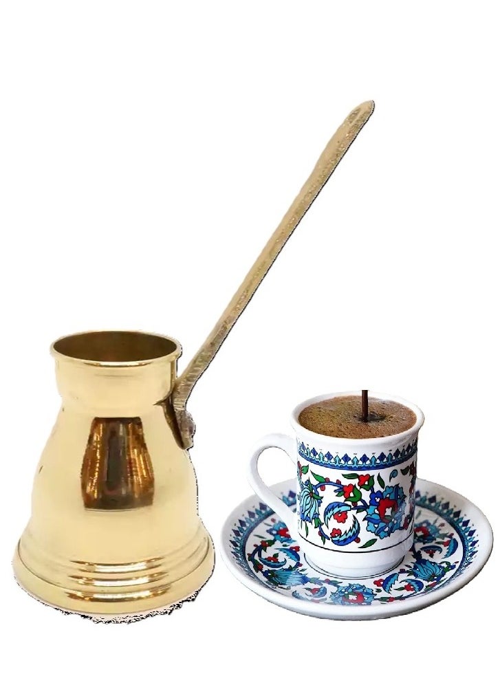 توب شيف - ركوة كنكة القهوة التركية من النحاس متعدد المقاسات - Image 1