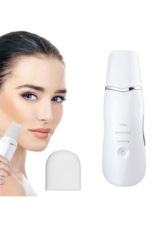 Ultrasonic Face Cleaner Skin Scrubber Care White