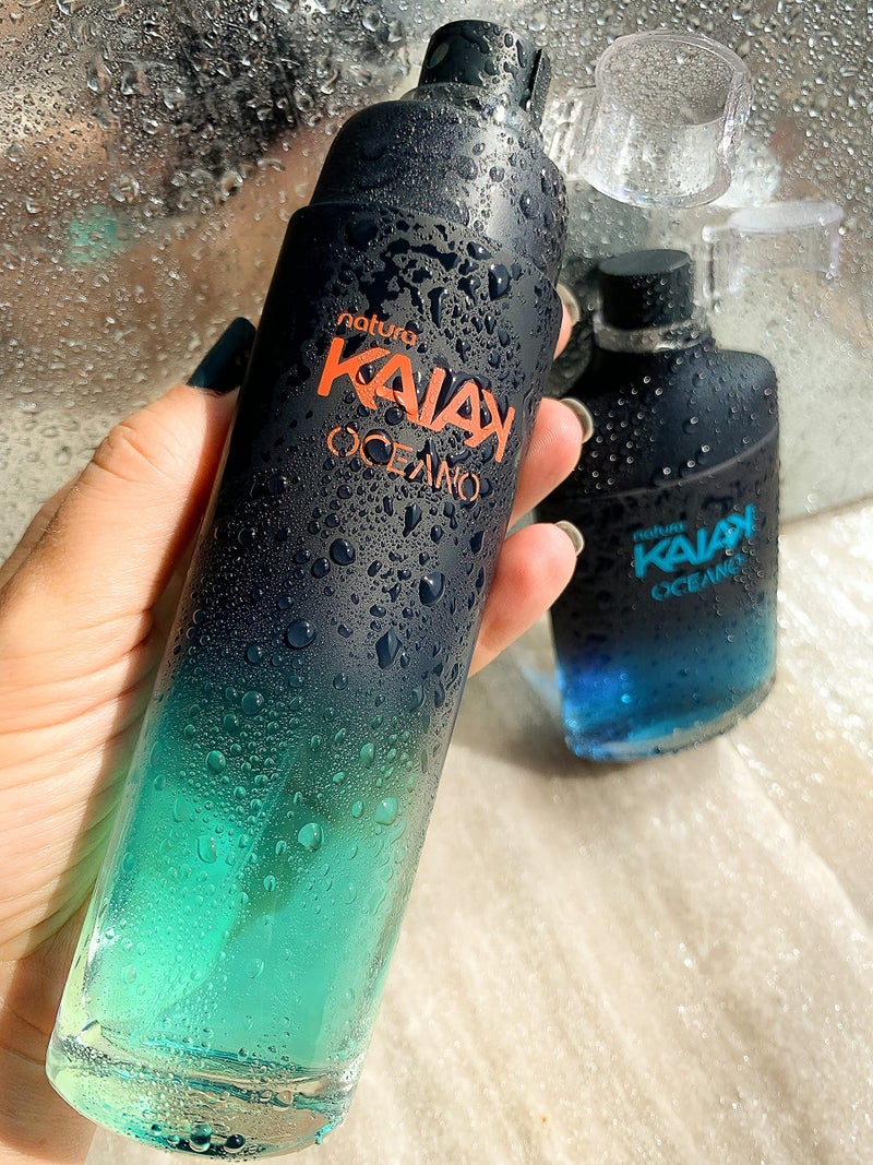 Natura Kaiak Oceano Eau de Toilette for Women - Long Lasting Fragrance with Notes of Fresh Fruit & Berries, Aquatic Accords, Jasmine Sambac, Musk & Amber -Fruity & Aquatic Womenâ€™s Perfume 100ml - Image 4