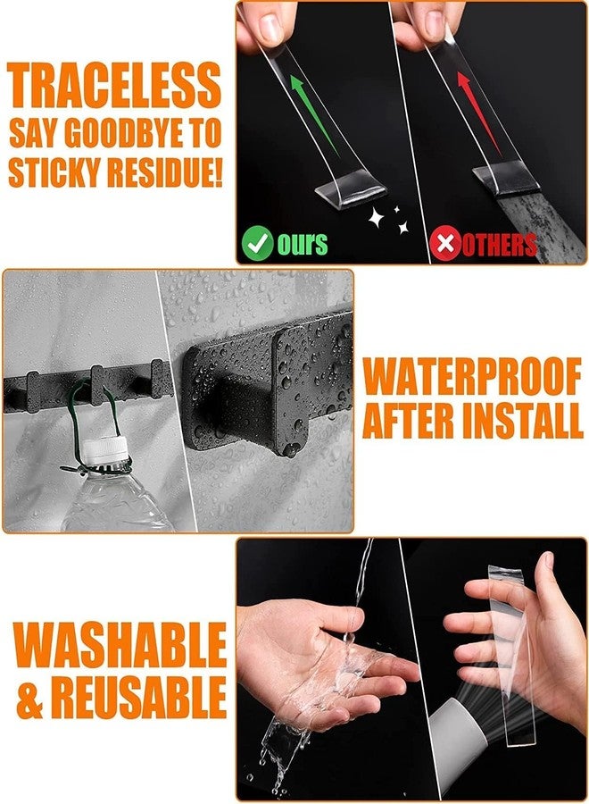 ANKEV Heavy-Duty Double-Sided Tape (Pack of 1), Transparent Removable Mounting Tape, Removable Sticky Strip Wall Tape, Washable Strong Poster Carpet Tape, Photo Frames, Kitchen, Office, Car 3 Meter - Image 3