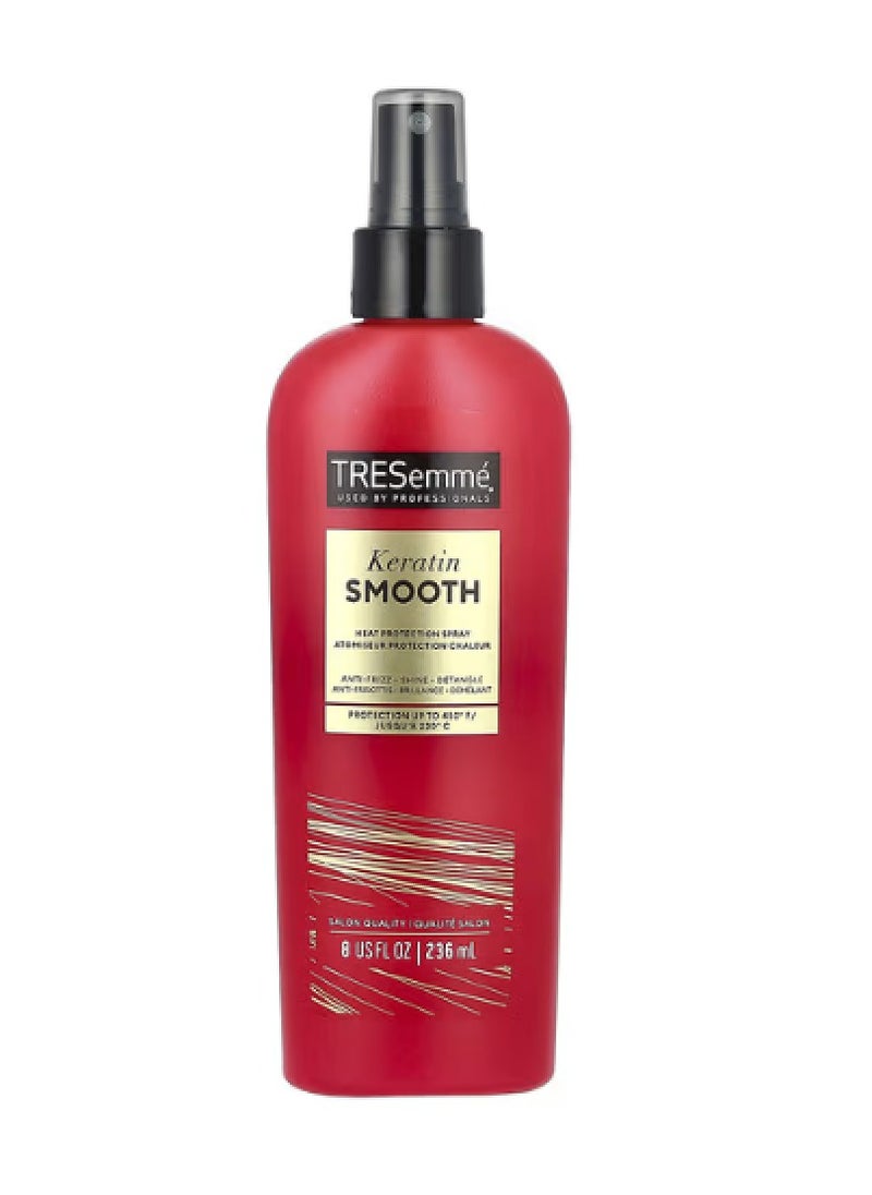 TRESemmé TRESemmé Keratin Smoothing Heat Protectant Spray 236ml 2 Pack  - Image 5