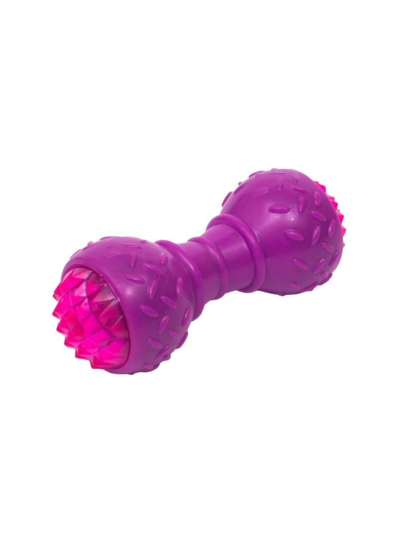PL - Flashing Dumbbells - Small - Purple - Image 1