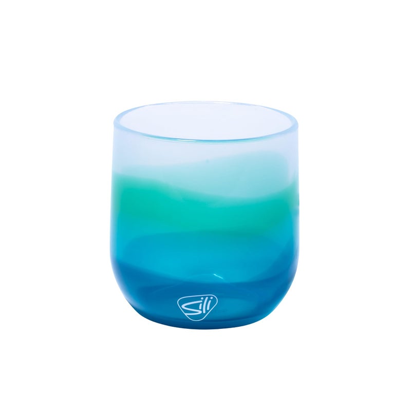 Silipint 12oz Stemless Silicone Wine Glass - BPA-Free Shatterproof Non-Toxic Dishwasher Safe Unbreakable Wine Glass - Perfect for Outdoor Picnics Camping Home Use (Mountain Air) - Image 1