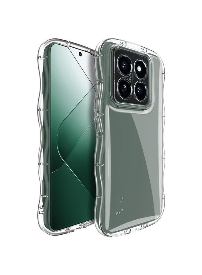 The Bros Case For Xiaomi 14 Pro 5G IMAK Wave Bubble Soft Shockproof Phone Case