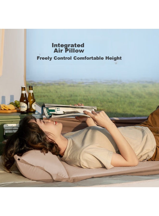 JD.com Jd Jingzao Automatic Inflatable Mattress, Single Person 3cm Air Mattress, Outdoor Picnic Mat, Inflatable Bed Mat For Sleeping On The Ground - Image 3