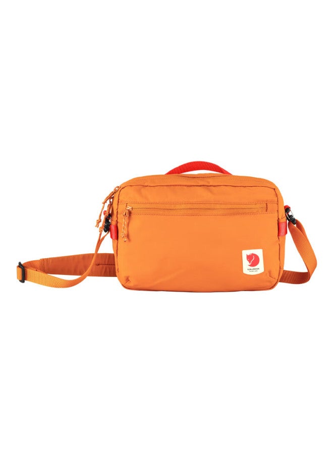Fjallraven Crossbody Bag, Outdoor Shoulder Bag, Sports Waist Pack, 23227-207, Sunset Orange, 3l - Image 1