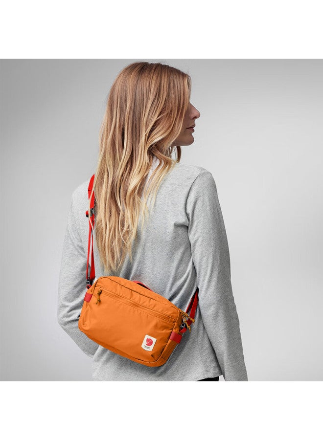 Fjallraven Crossbody Bag, Outdoor Shoulder Bag, Sports Waist Pack, 23227-207, Sunset Orange, 3l - Image 4
