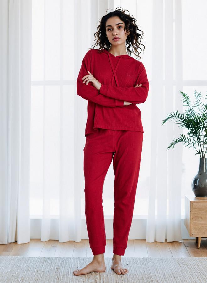 سبلاش فيڤ طقم بيجامة بنقشة الوافل - Image 1