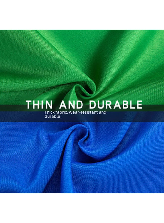 3*6 أمتار حصيرة تصوير خلفية خضراء حية قماش خلفية مزرق مثل القماش الأخضر أبيض أزرق شاشة خضراء قماش مزرق - Image 4