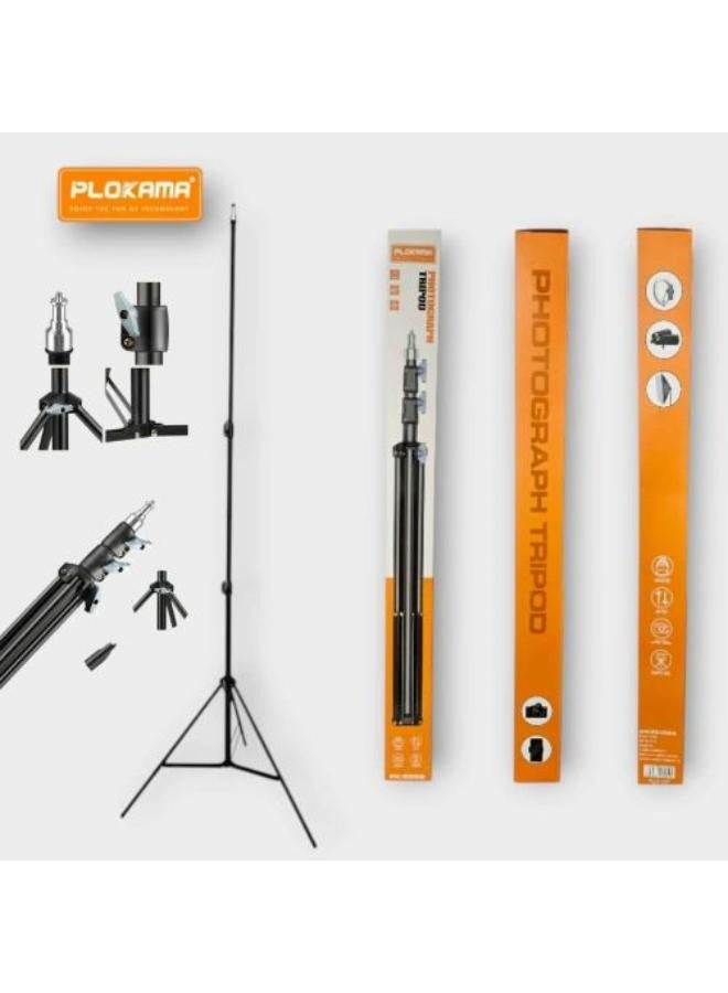 PLOKAMA PK-8899 Photography Tripod – Adjustable Professional Camera & Phone Stand with Strong Stability - Image 3