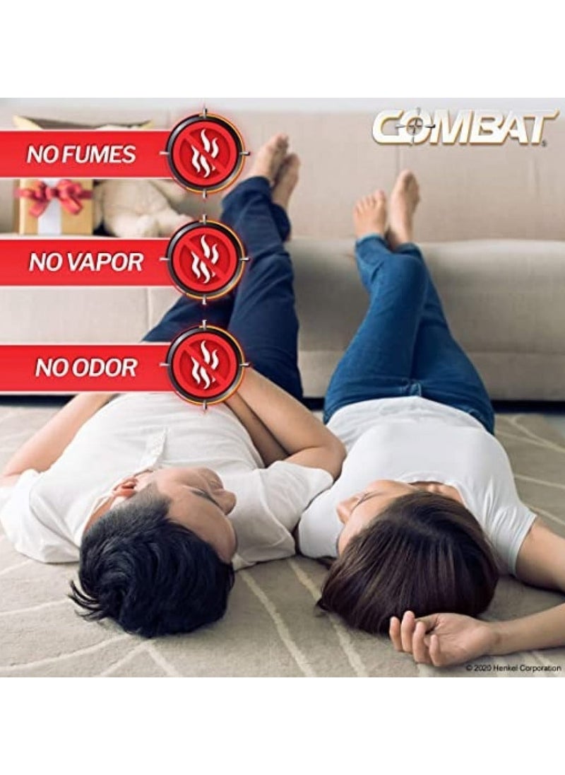 Combat - Combat Sticky Bait Strips for Killing Large and Small Cockroaches for Indoor and Outdoor Use, Combat Roach Killing Bait Strips Fast & Easy to Use Stick Anywhere, 10 Strips - Image 1