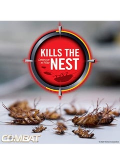 Combat Combat Sticky Bait Strips for Killing Large and Small Cockroaches for Indoor and Outdoor Use, Combat Roach Killing Bait Strips Fast & Easy to Use Stick Anywhere, 10 Strips  - Image 3