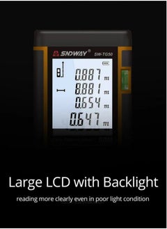 Sndway Laser Distance Meter Digital Trena Laser Tape Range Finder Build Measure Device Electronic Ruler Laser Tape Measure Roulette - pzsku/ZFA11C4AC83ADCD84091BZ/45/_/1739767280/152afbc2-a392-43a8-9f0b-995ed4b705fa