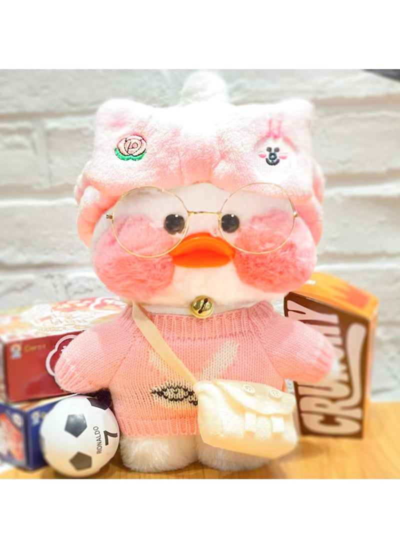 Cutie Cute Kawaii Plush Soft Duck Doll Korean Netred Supports Hyaluronic Acid Small Duck Doll Children's Toy For Birthday Gift 30cm  - Image 1