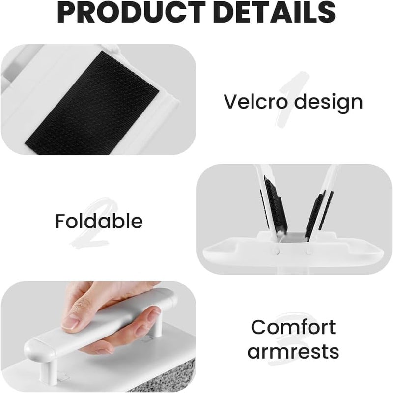 Window Track Cleaner, Hand-held Window Track Cleaner Brushes Tool for Windows lides Gaps Tile Lines Shutter Car Vents, Multifucation Groove Cleaning Brush for Household Use - Image 3