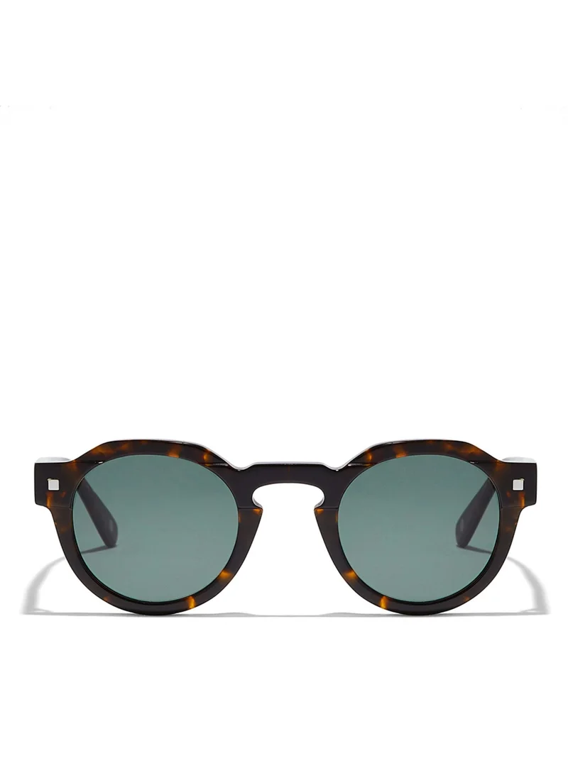 30 سندايز DUNE Men Green Sunglasses - Frame Material: Acetate - Lens Color: Green - Frame Color: Tortoise - Full Rim