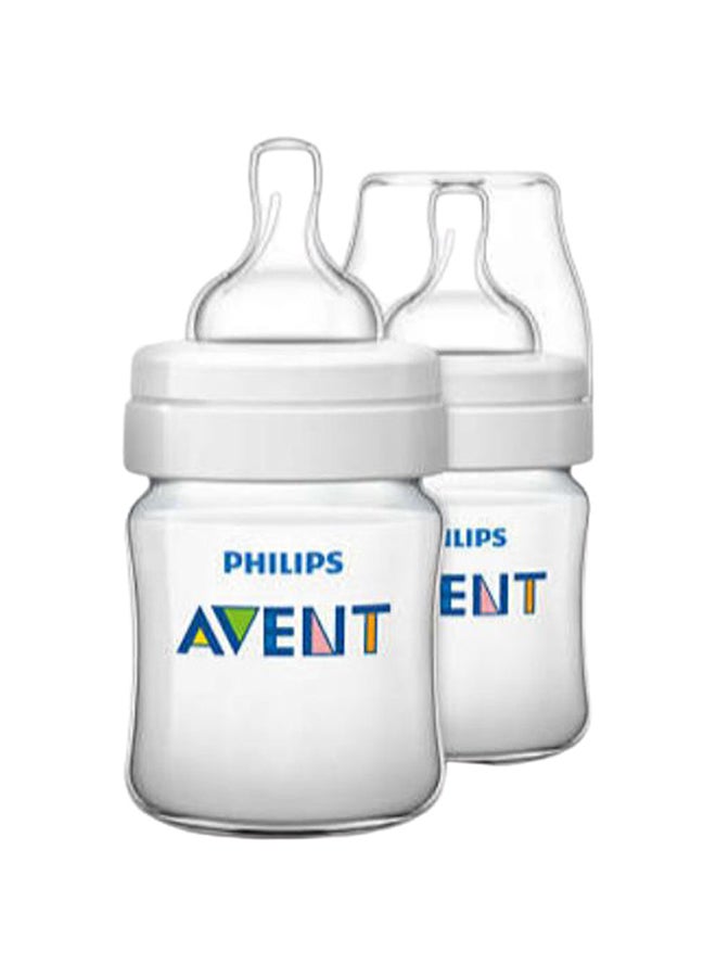 Philips Avent 2-Piece Avent Classic Plus Slow Flow Baby Bottle SCF560/62 - Image 1