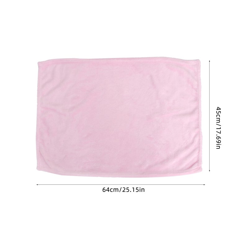 2pcs Gorgeous Flannel Fleece Pet Blanket Cozy Towel Color Pet Blanket( ) - Image 2