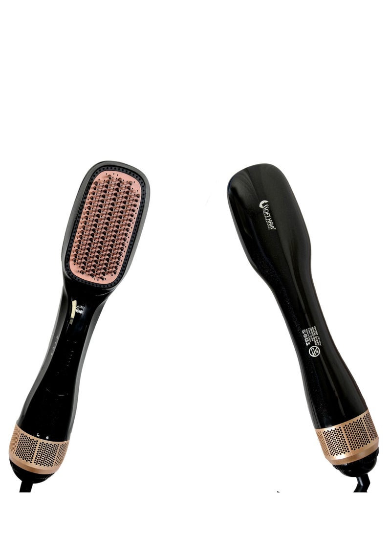 Original 3 in 1 Professional Soft Hair Styler Brush 1200 Watt