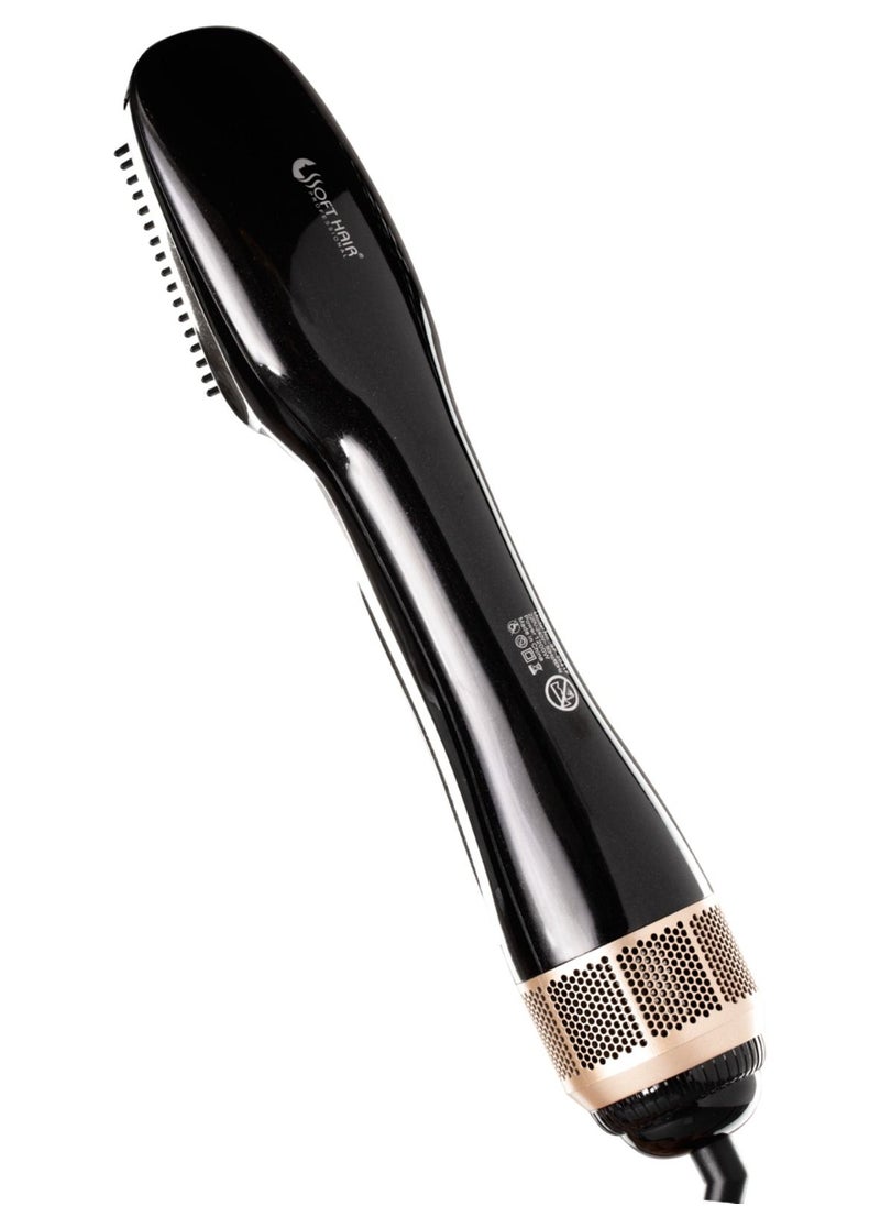 Original 3 in 1 Professional Soft Hair Styler Brush 1200 Watt