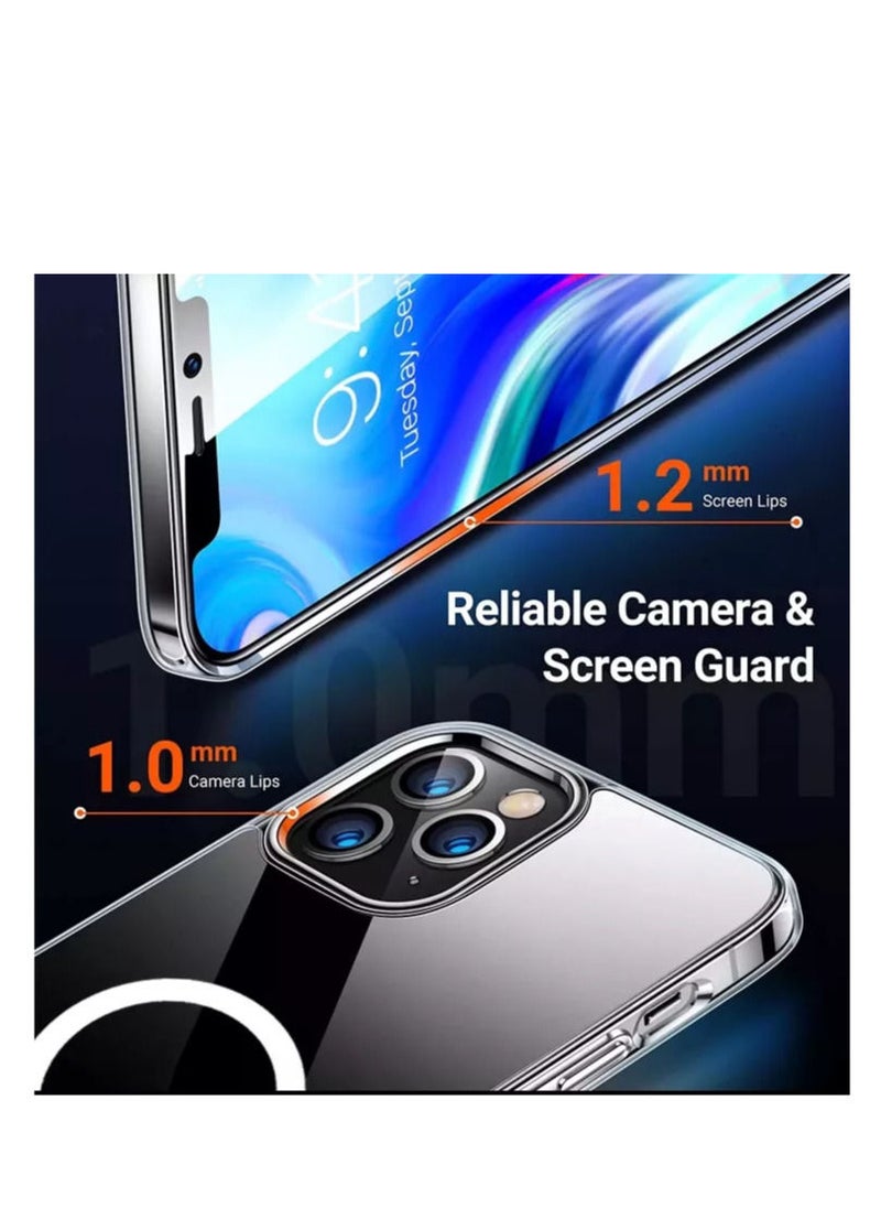 Protect PROTECT iPhone 12 Pro Lucid Phone Case, MagSafe, Bundle, Screen Protector Included, Clear, MSIP12P  - Image 4