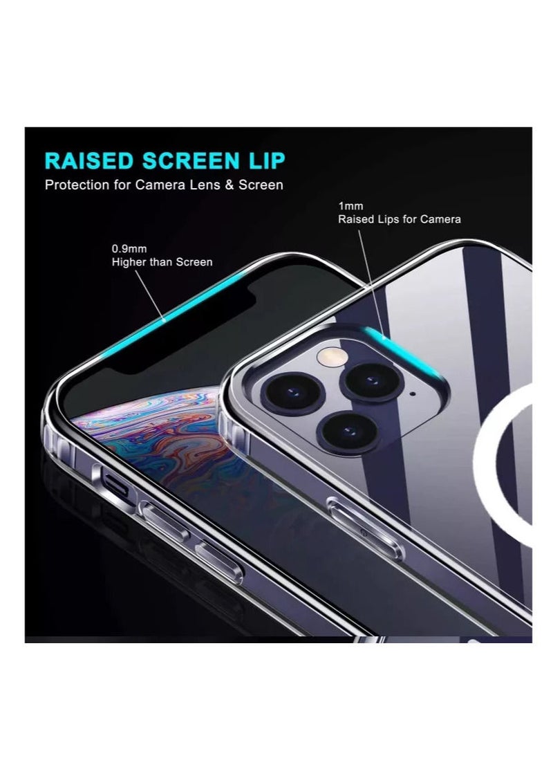 Protect PROTECT iPhone 12 Pro Lucid Phone Case, MagSafe, Bundle, Screen Protector Included, Clear, MSIP12P  - Image 3
