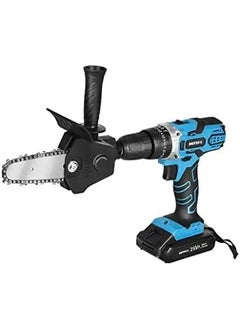 KANABEE KANAbee 4 inch mini Chainsaw tool Attachment for Electric hand Drill Machine Converter Adaptor Hand Drill to chain Saw  - Image 2