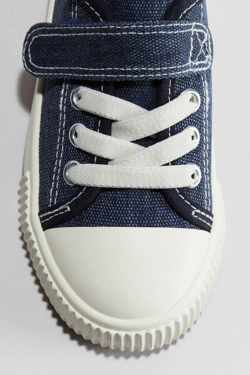 H&M Cotton canvas trainers