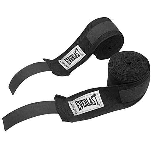 Everlast Boxing Handwraps, Machine Washable Speedbag Training and Martial Arts Hand Wrap, Black - Image 5