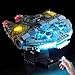 BrickSoul Upgrade Light Kit for Lego Millennium Falcon A New Hope 25th Anniversary 75375 Building Set with ONOff Dimmer Switch Hidden Cable Tech 75375 Set NOT Included - Image 2