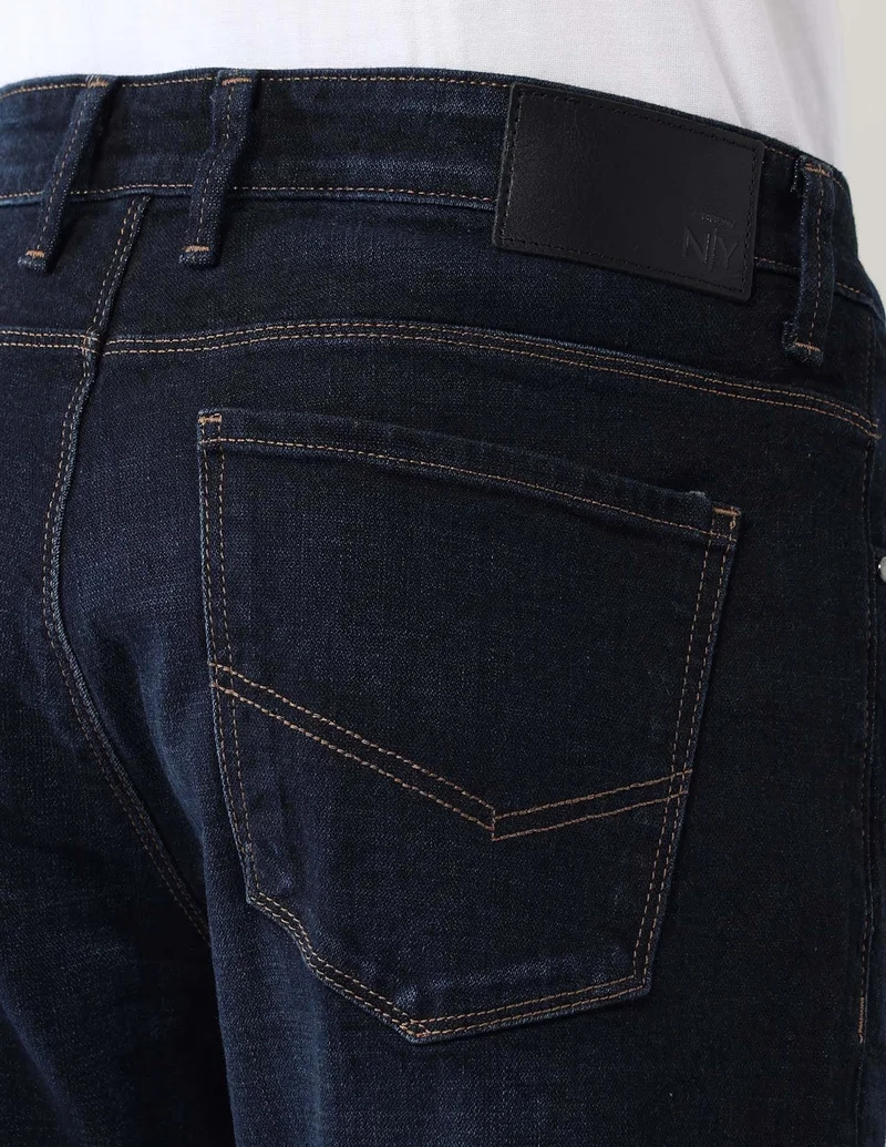 Arrow  Mid Rise Regular Straight Fit Jeans for Men | Best Price UAE
