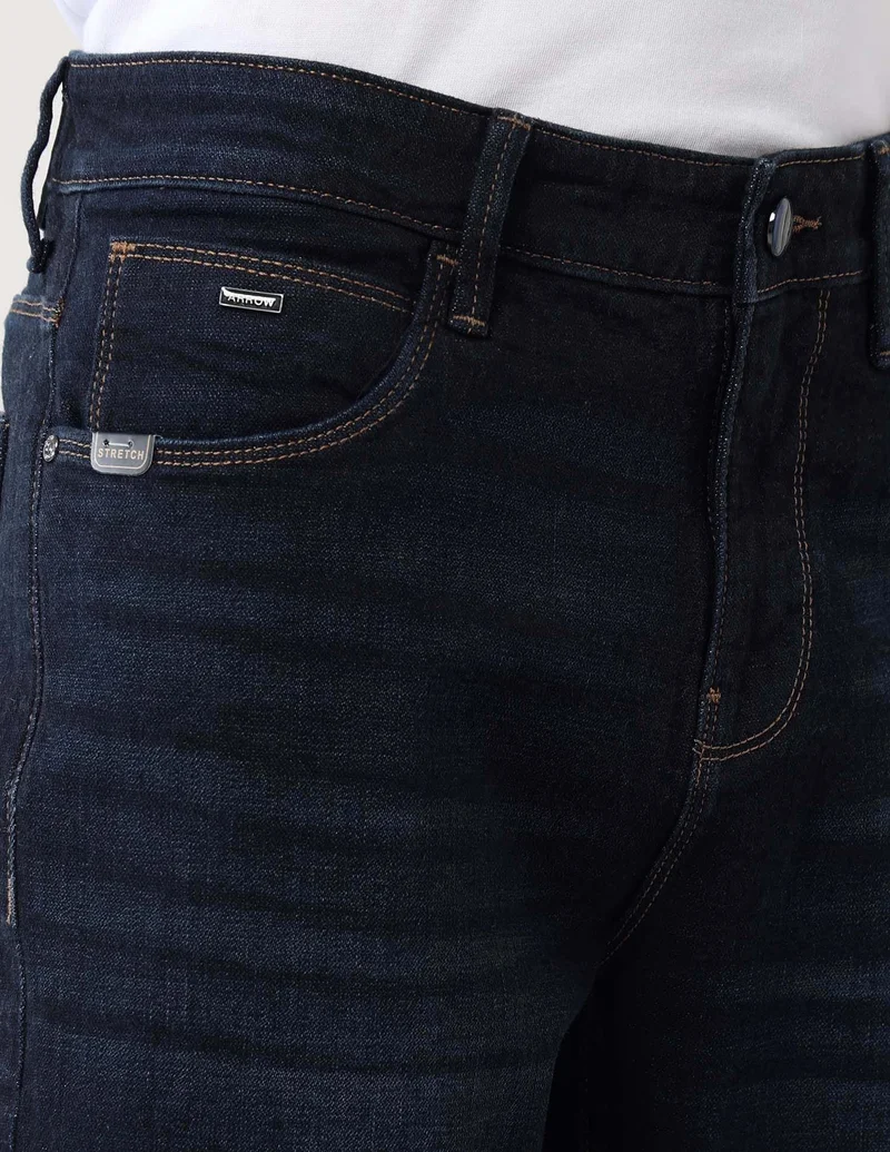 Arrow  Mid Rise Regular Straight Fit Jeans for Men | Best Price UAE