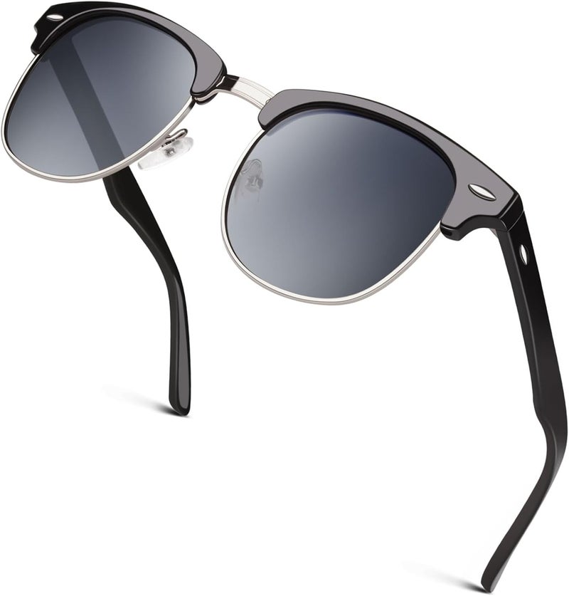 GQUEEN Polarized Sunglasses Men Womens,Flexible TR90 Frame,for Driving Fishing Cycling Hiking Golf Sports UV400 Protection - Image 1