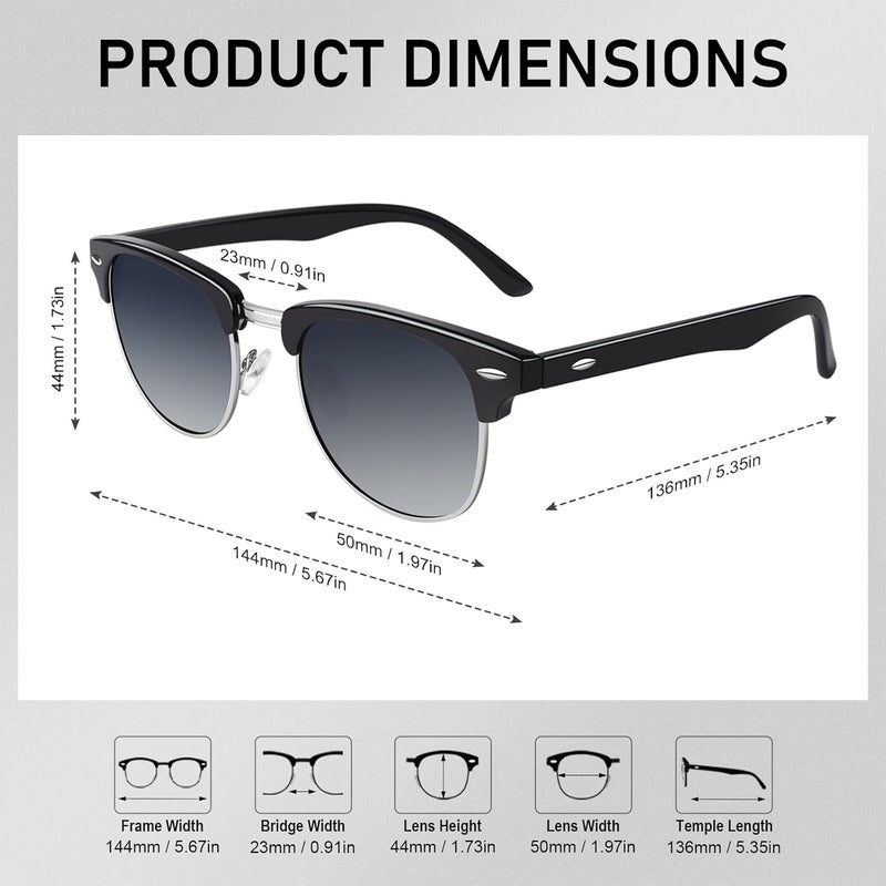GQUEEN Polarized Sunglasses Men Womens,Flexible TR90 Frame,for Driving Fishing Cycling Hiking Golf Sports UV400 Protection - Image 5