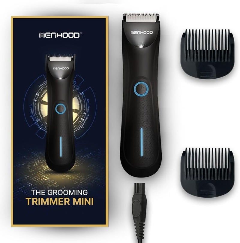 MENHOOD Balls Trimmer for Men | Grooming Trimmers for Sensitive Area | Suitable for Body Hair and Pubic Hair | Electric Shaver for Men with 150 Min Runtime (Trimmer Mini) - Image 1