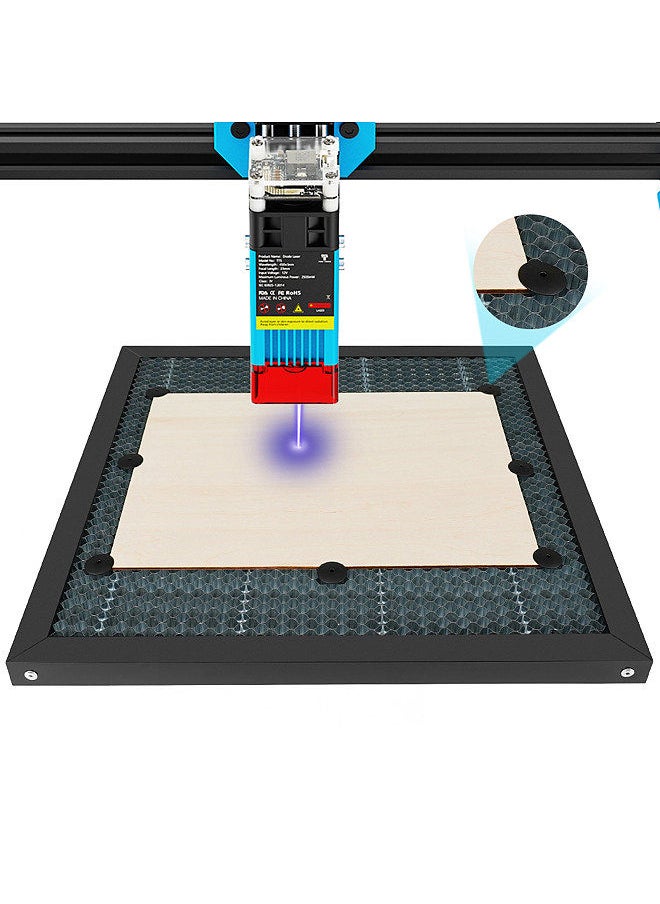 Two Trees - 10Pcs 9mm Aperture Fixed Needle Honeycomb Table Platform for Fixed Engraving For TTS TS2 and Other CO2 Machine Laser Engraver Compatible with NEJE/XTOOL/ORTUR/SCULPFUN - Image 1