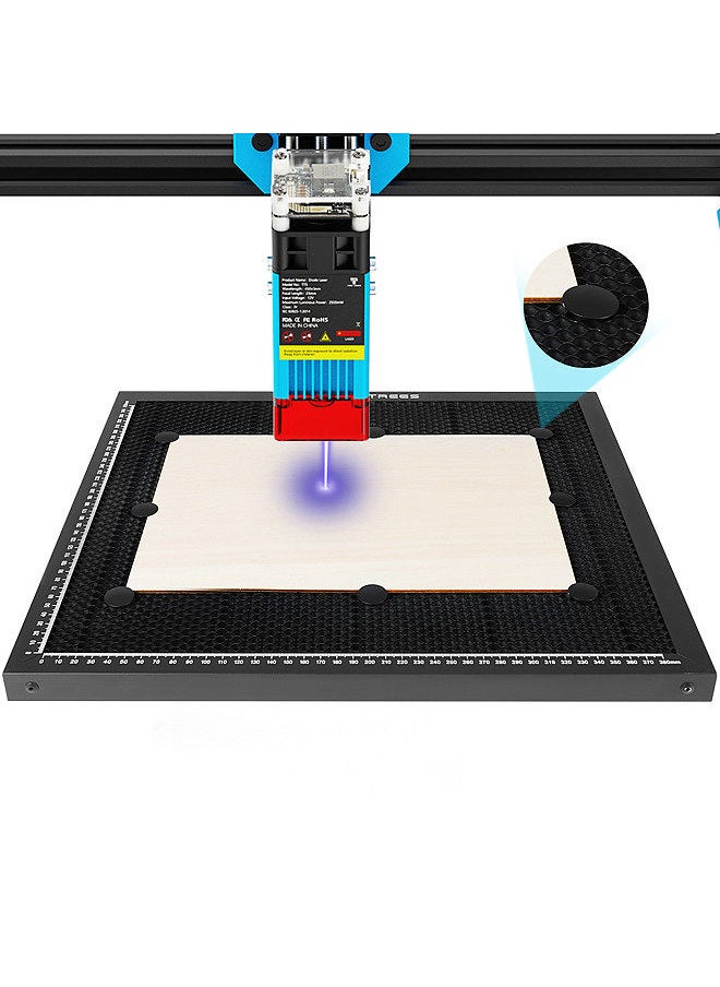 Two Trees - 10Pcs 9mm Aperture Fixed Needle Honeycomb Table Platform for Fixed Engraving For TTS TS2 and Other CO2 Machine Laser Engraver Compatible with NEJE/XTOOL/ORTUR/SCULPFUN - Image 1