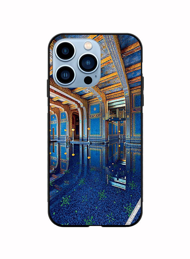 VR CREATIVE Protective Case Cover For Apple iPhone 14 Pro Max Hearst Castle Design Multicolour - Image 1