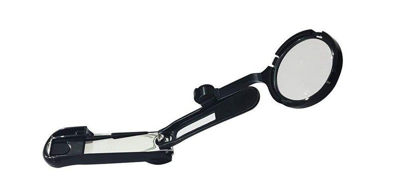 VIBRAL Nail Clipper With Magnifying Glass Portable Nail Clipper Heavy Duty Nail Cutter Smart Magnifier for Seniors Kids Men Women Multicolor Pack of 1 - Image 5