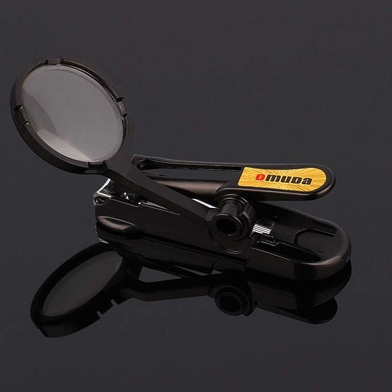 VIBRAL Nail Clipper With Magnifying Glass Portable Nail Clipper Heavy Duty Nail Cutter Smart Magnifier for Seniors Kids Men Women Multicolor Pack of 1 - Image 4