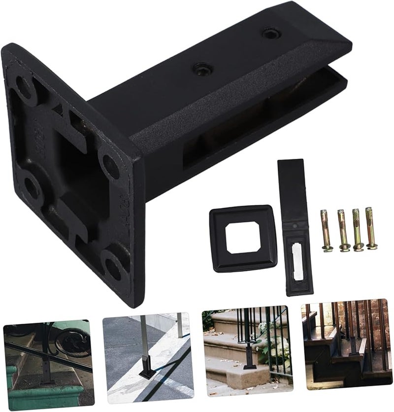 Stainless Steel Glass Panel Clamp For Stairs And Pool Fencing Easy Installation Modern Railing Bracket With Screws - Image 5