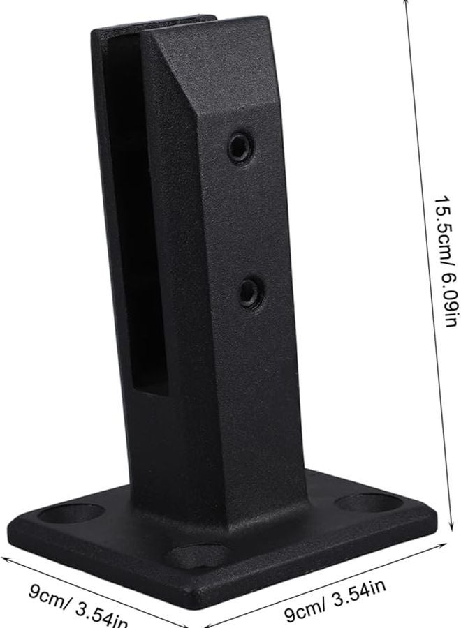 Stainless Steel Glass Panel Clamp For Stairs And Pool Fencing Easy Installation Modern Railing Bracket With Screws - Image 3